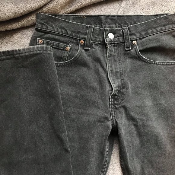 •SOLD• Vintage Levi's Black Jeans - Picture 5 of 7